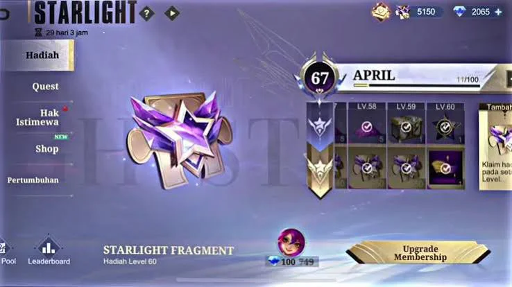 Cara Menghitung Kekurangan Fragment - Starlight Fragment MLBB untuk Apa? Prioritas Item di Starlight Shop