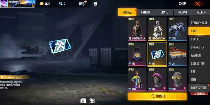 Kapan Premium Room Card Layak Dipertimbangkan? - Buat Custom Room FF Gratis: Bedanya dengan Premium Room Card dan Craftland