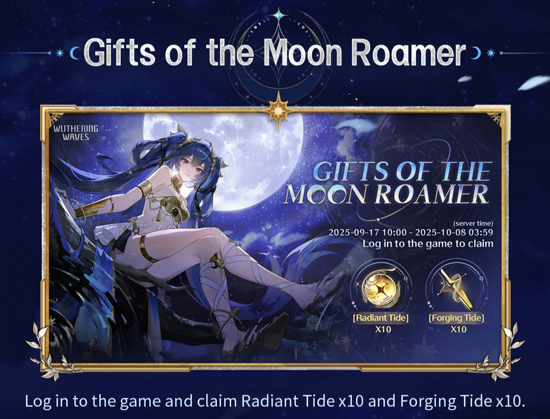 Cara Memasukkan 10 Tide ke Rencana Pull - Gifts of Singing Drizzle WuWa 3.7: Cara Dapat 10 Radiant Tide Gratis
